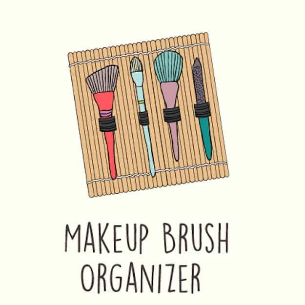 DIY Makeup Brush Organizer
 13 Fun DIY Makeup Organizer Ideas For Proper Storage