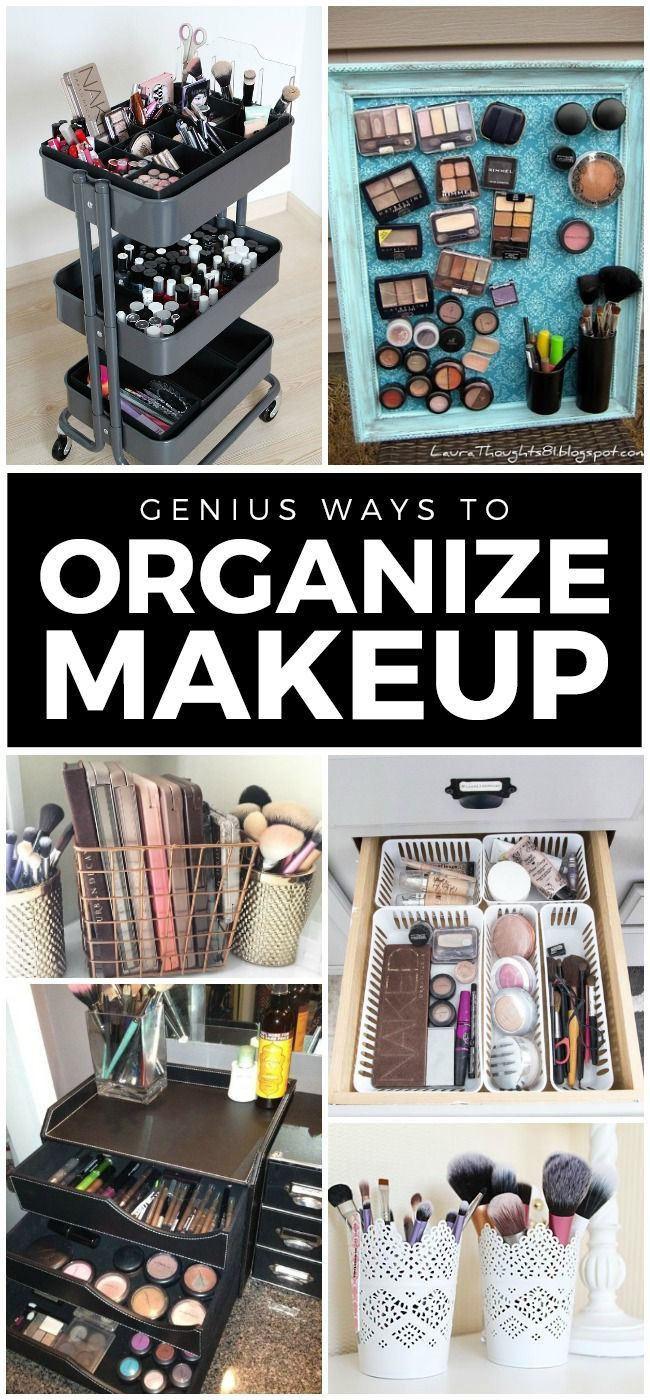 DIY Makeup Organization Ideas
 11 Genius Makeup Storage Ideas