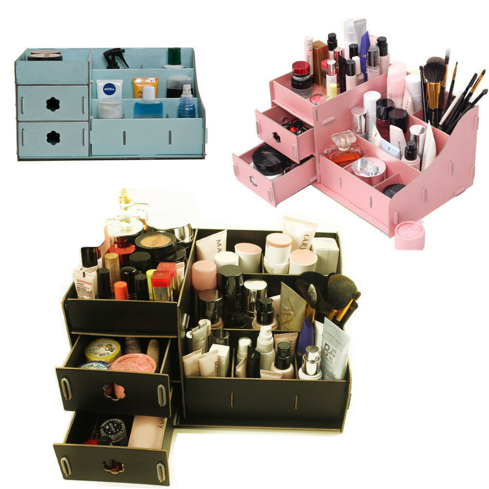 DIY Makeup Organizer Cardboard
 DIY Cardboard Big Storage Box Desk Decor Stationery Makeup