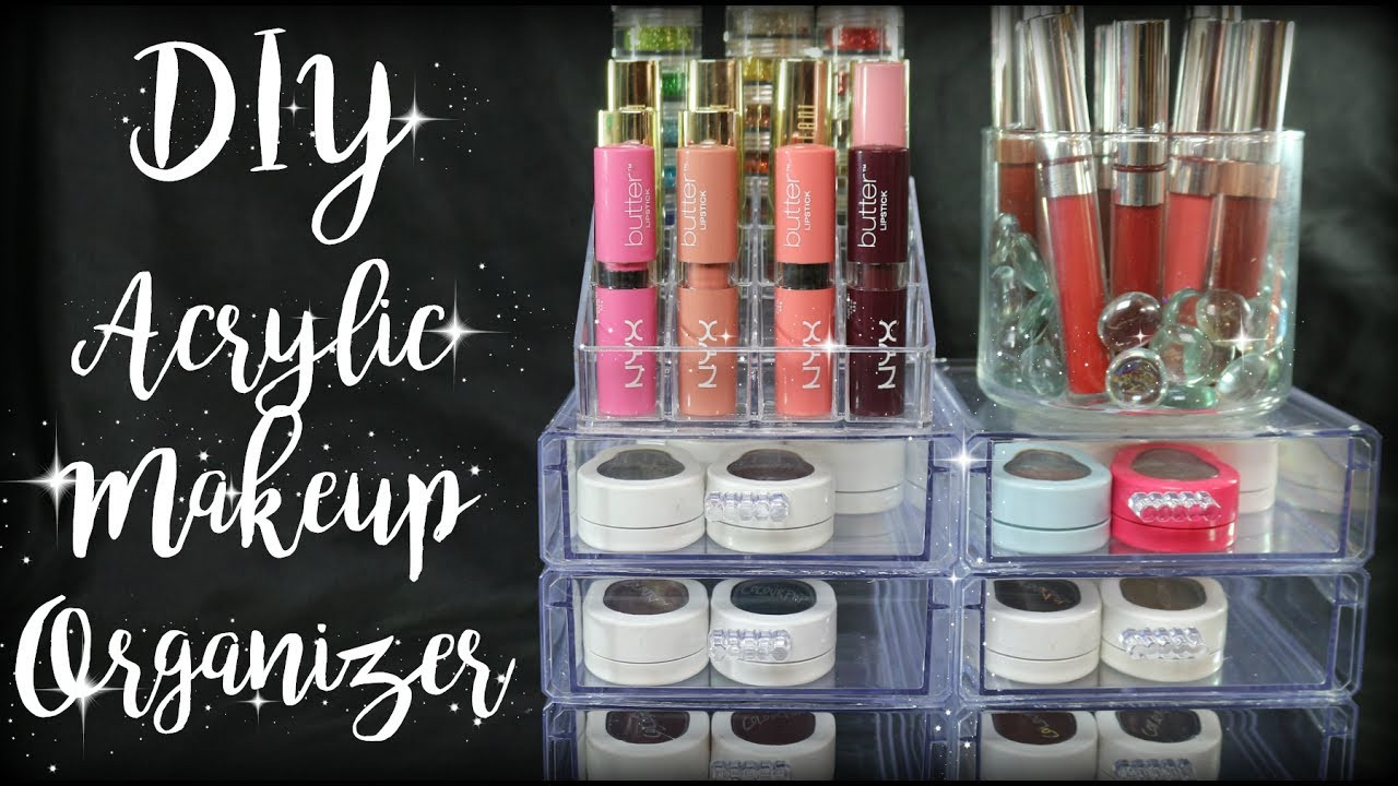 DIY Makeup Organizer Dollar Tree
 DIY Dollar Tree Acrylic Makeup Organizer