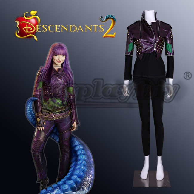 DIY Mal Costume
 Cosplaydiy Descendants 2 Mal Cosplay Costume Mal Purple