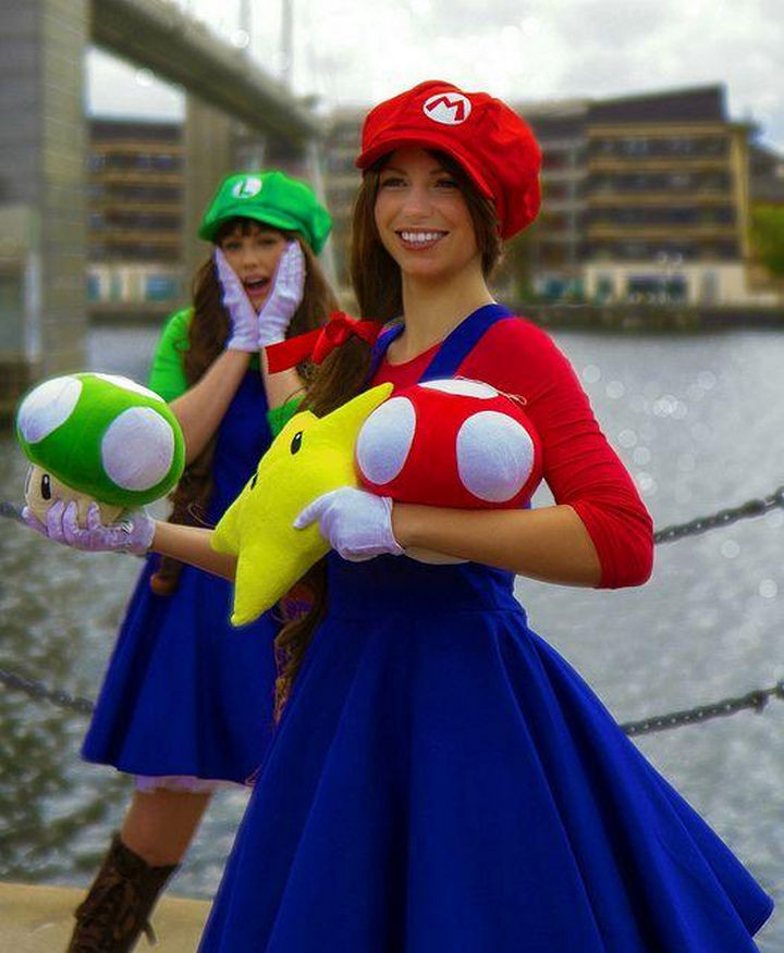 DIY Mario Costume
 23 Super Mario and Luigi Costumes For Halloween Updated