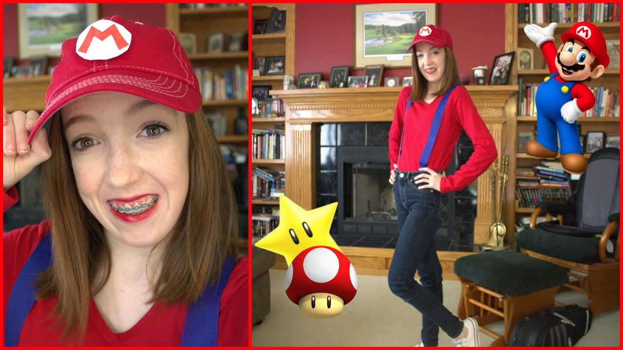 DIY Mario Costume
 DIY Mario Halloween Costume Cheap and Easy