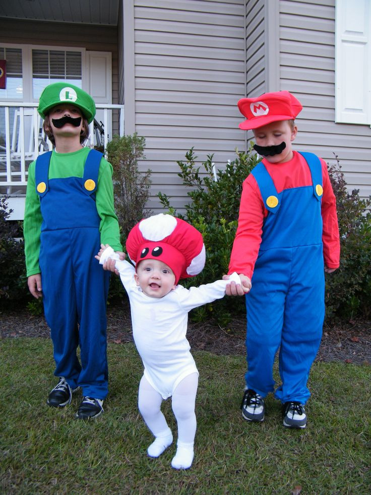 DIY Mario Costume
 Mario Brothers Costumes Oh man My boys would love this