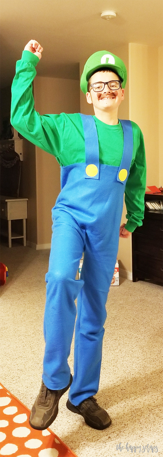 DIY Mario Costume
 DIY Super Mario Brothers Costumes The Happy Scraps