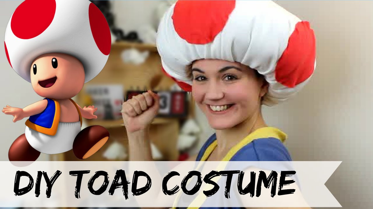 DIY Mario Costume
 DIY Toad costume No Sew