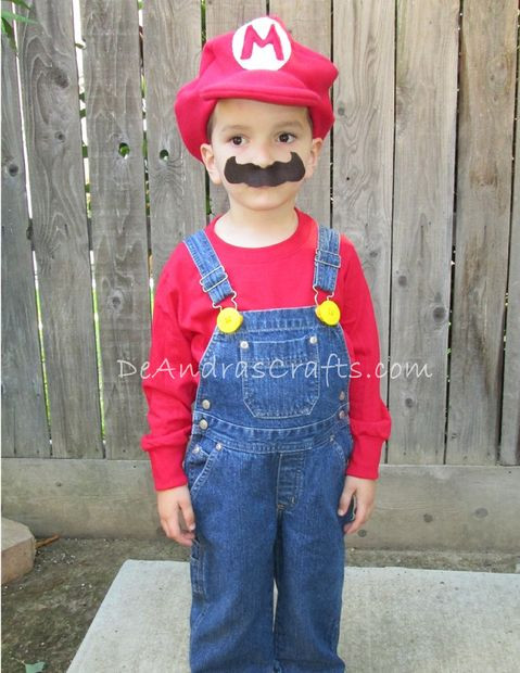 DIY Mario Costumes
 Super Mario Hat Tutorial