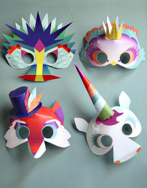 DIY Mask For Kids
 hello Wonderful 12 FUN AND CREATIVE DIY MASKS FOR KIDS