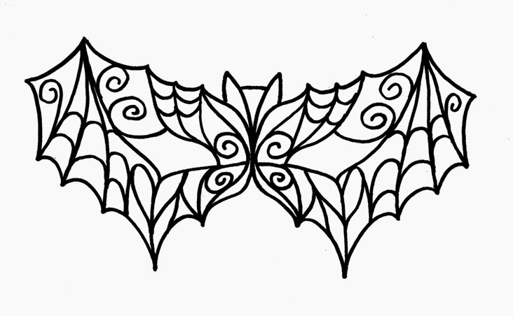 DIY Masquerade Mask Template
 iLoveToCreate Blog DIY Masquerade Bat Mask