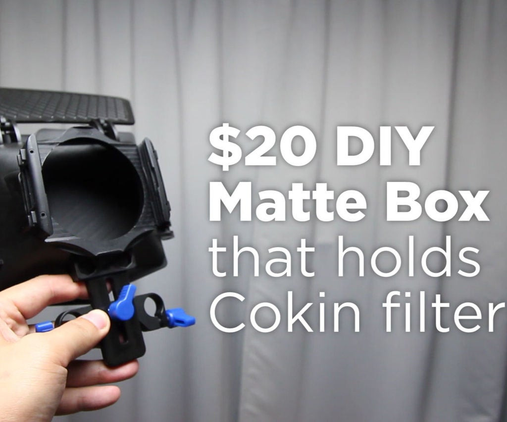 DIY Matte Box
 DIY Matte Box With Filters Instructables