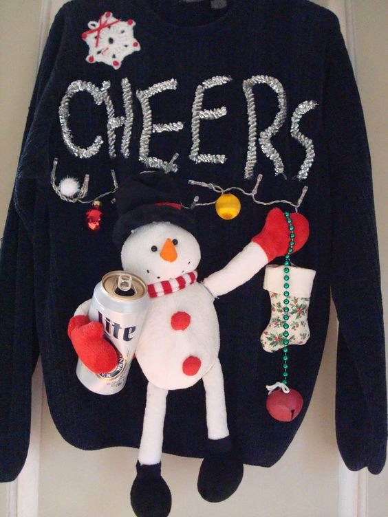 DIY Mens Ugly Christmas Sweaters
 13 Amazing DIY Ugly Sweaters