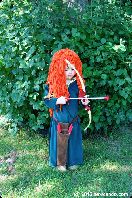 DIY Merida Costume
 DIY Disney Princess Costumes JaMonkey