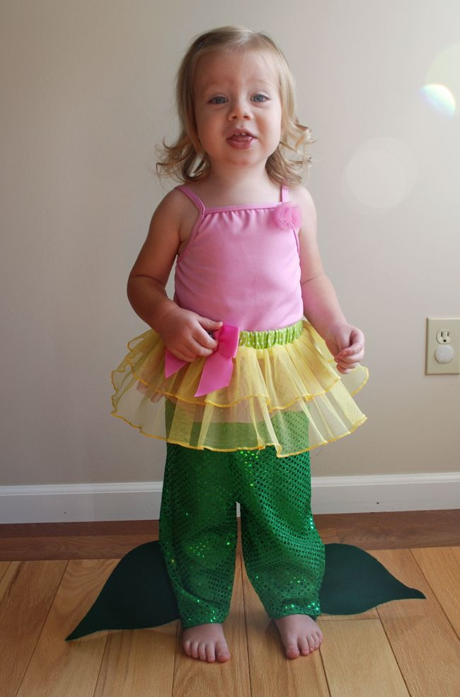 DIY Mermaid Costume Toddler
 How To