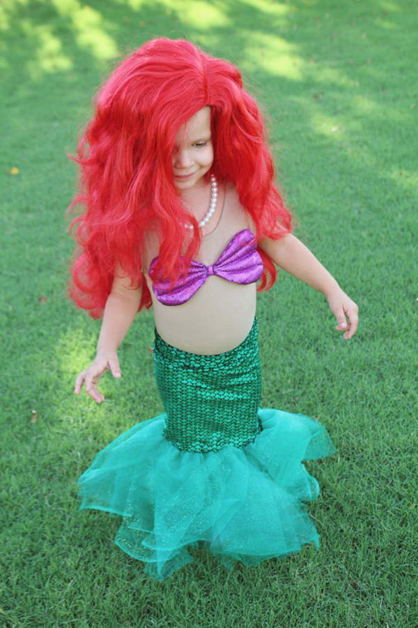 DIY Mermaid Costume Toddler
 Cutest Halloween Costumes for Kids Noted List