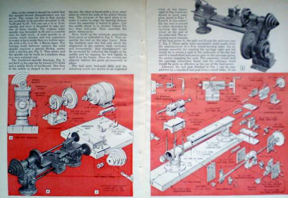 DIY Metal Lathe Plans
 How to Build a METAL TURNING LATHE from STOCK PARTS 1959