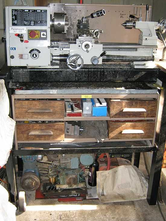 DIY Metal Lathe Plans
 Metal Lathe Stand Plans WoodWorking Projects & Plans