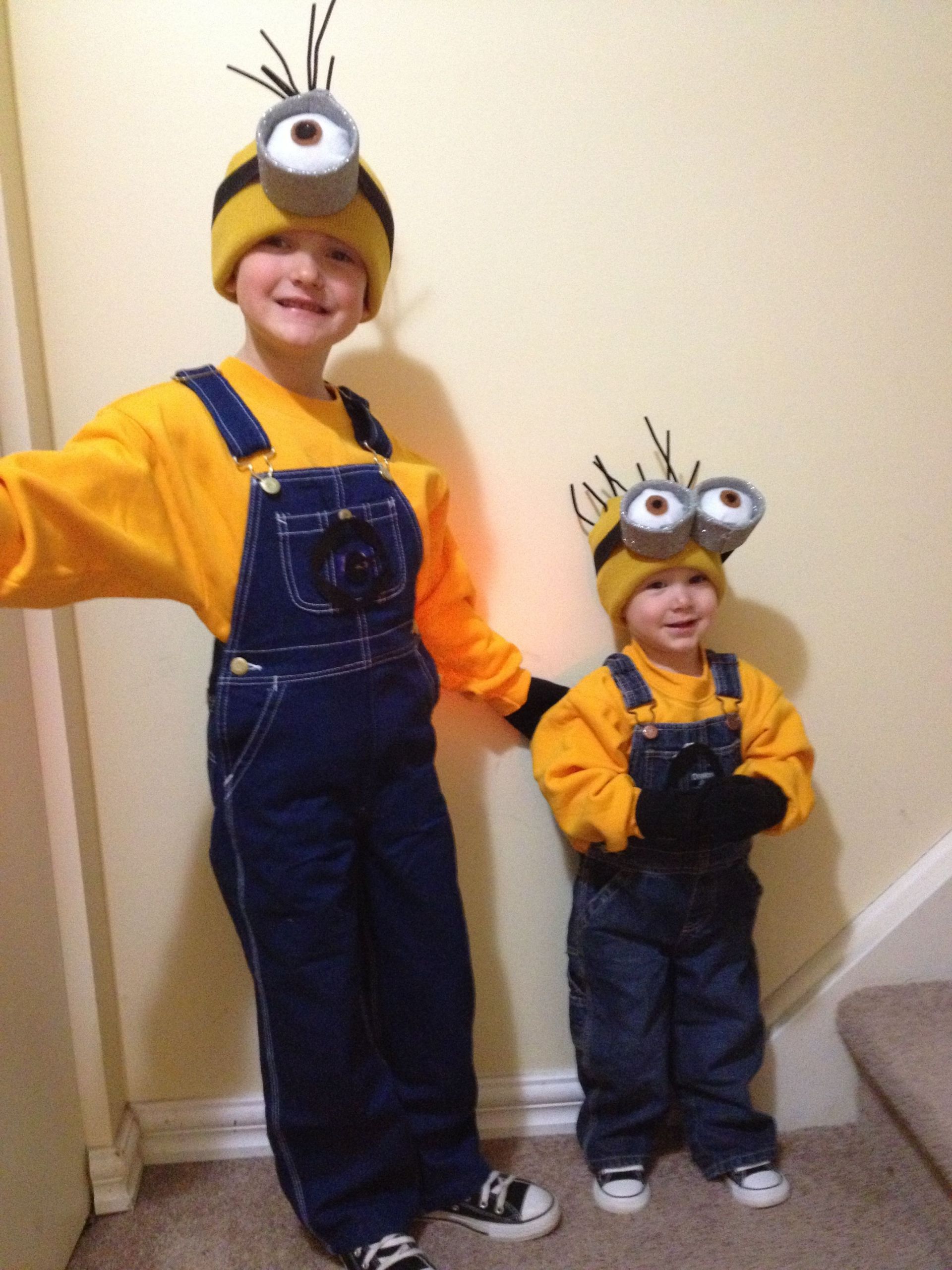 DIY Minion Costume For Toddler
 Minion costume Despicable Me Maybe Gavin will want to be