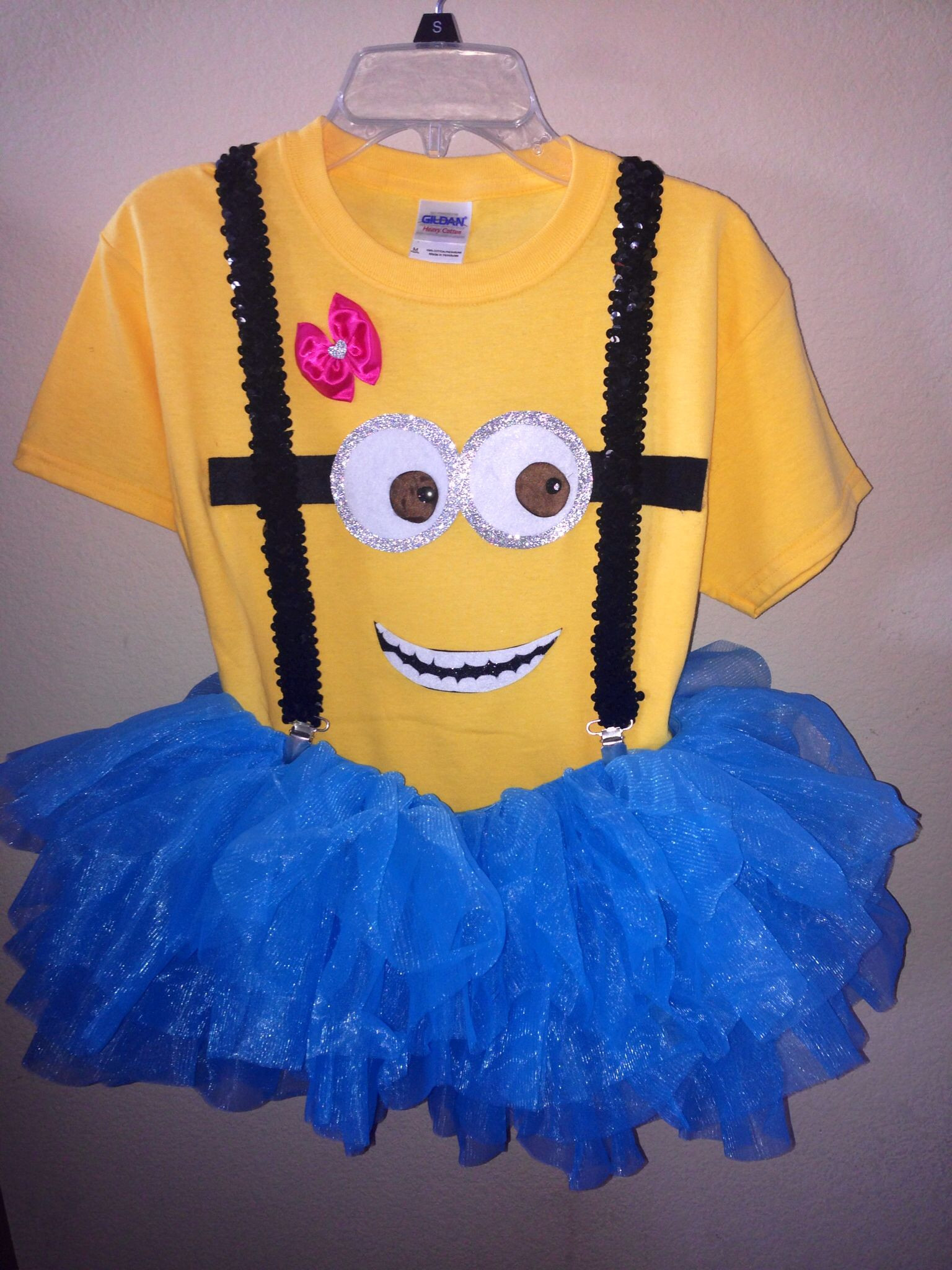 DIY Minion Costume Toddler
 Homemade minion costume For my Living Dolls