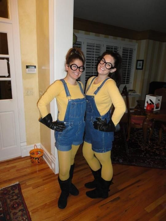DIY Minion Costume Without Overalls
 Cute and easy DIY Despicable Me minion costume