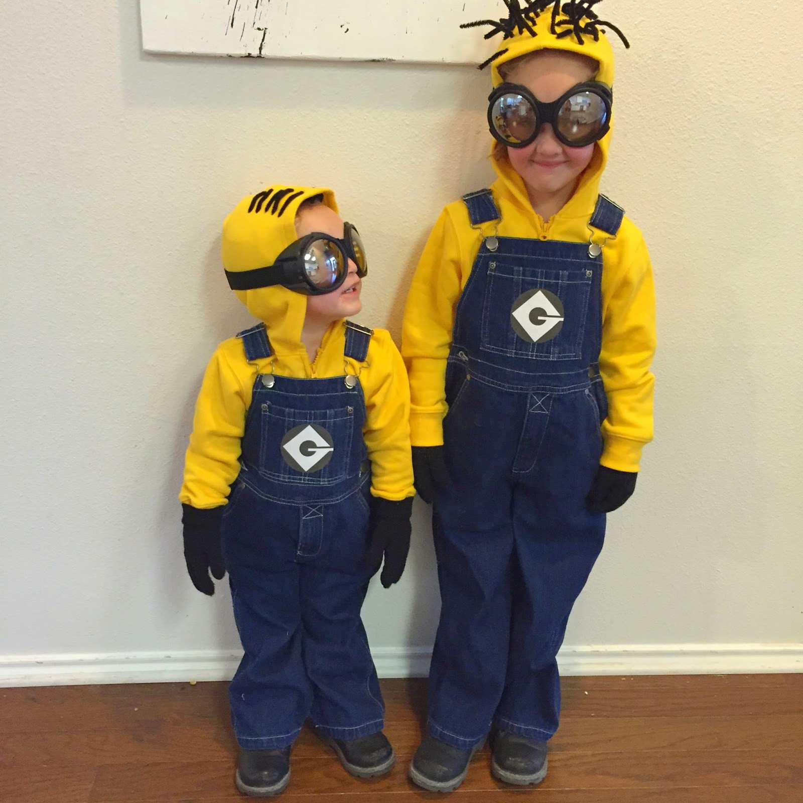 DIY Minion Costume Without Overalls
 Fab Everyday
