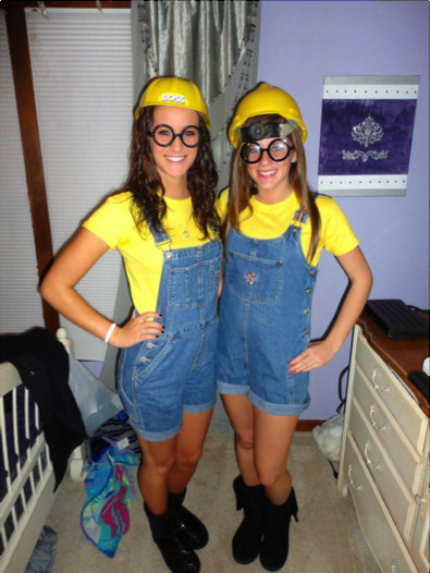 DIY Minion Costume Without Overalls
 Last minute DIY Halloween costume – Boho Pretty