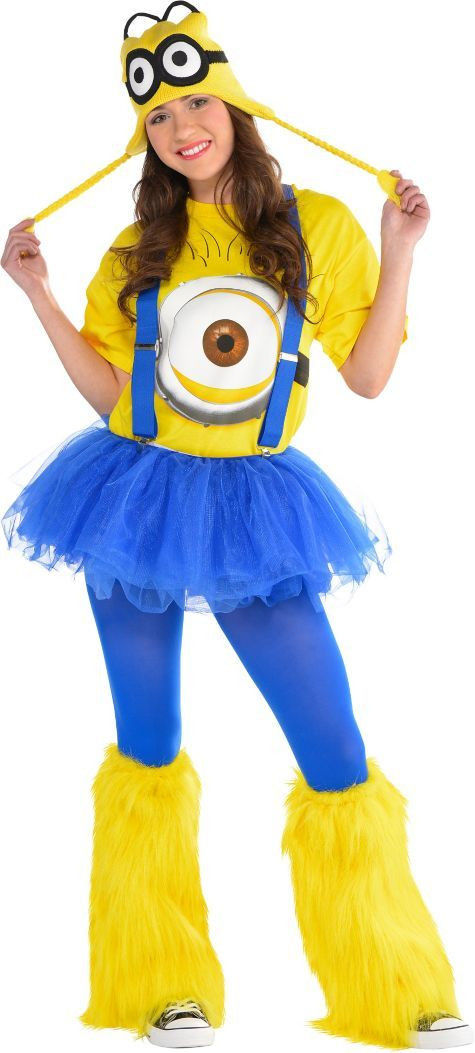 DIY Minion Costumes For Adults
 Adult Rave Minion Costume Despicable Me Party City