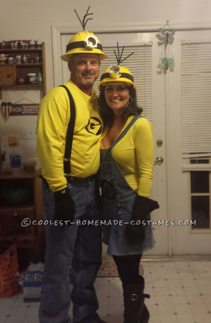 DIY Minion Costumes For Adults
 Mellow Yellow Adult Minion Couples Costume