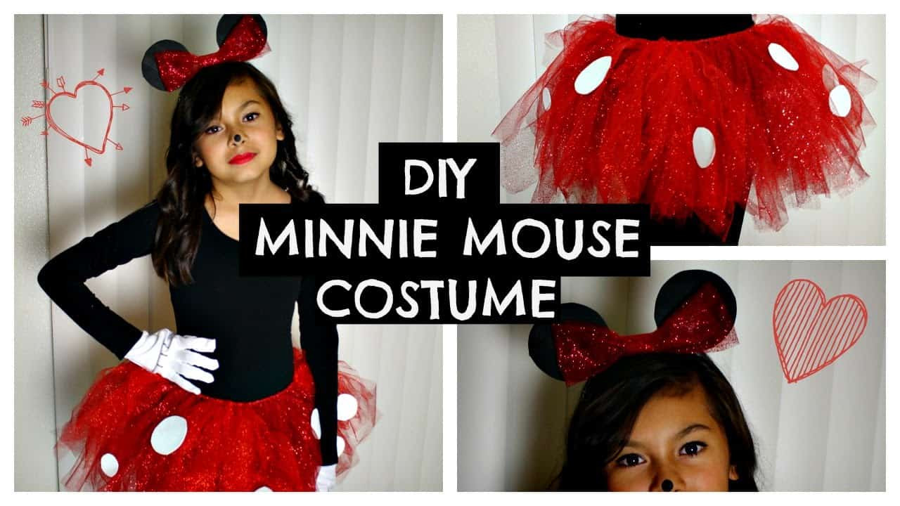 DIY Minnie Mouse Costume For Toddler
 Cute DIY Mickey and Minnie Costumes for All Sizes