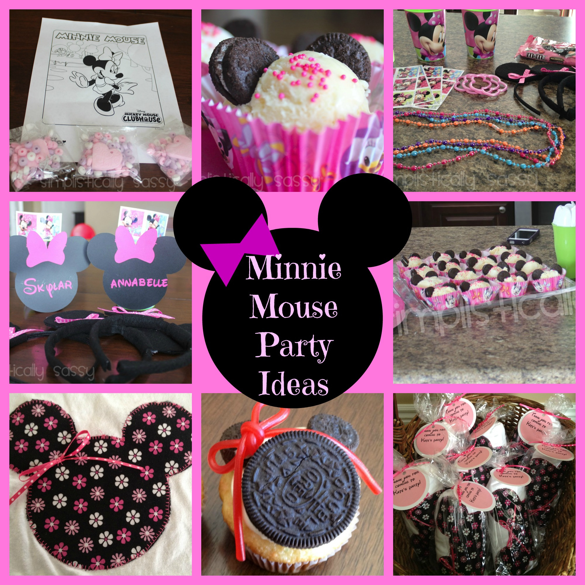 DIY Minnie Mouse Party Decorations
 Minnie Mouse Party Ideas events to CELEBRATE