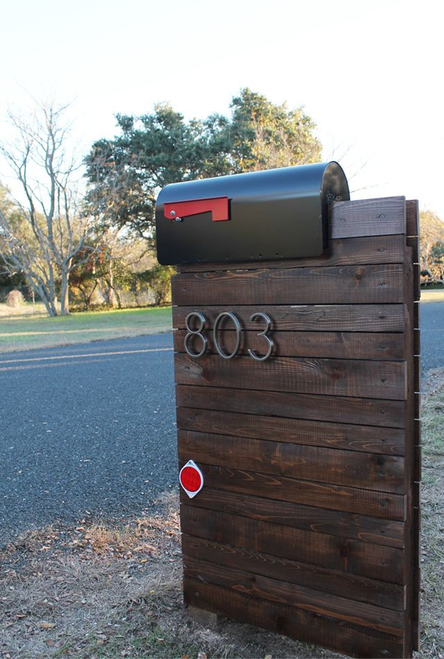 DIY Modern Mailbox
 Our New DIY Mailbox