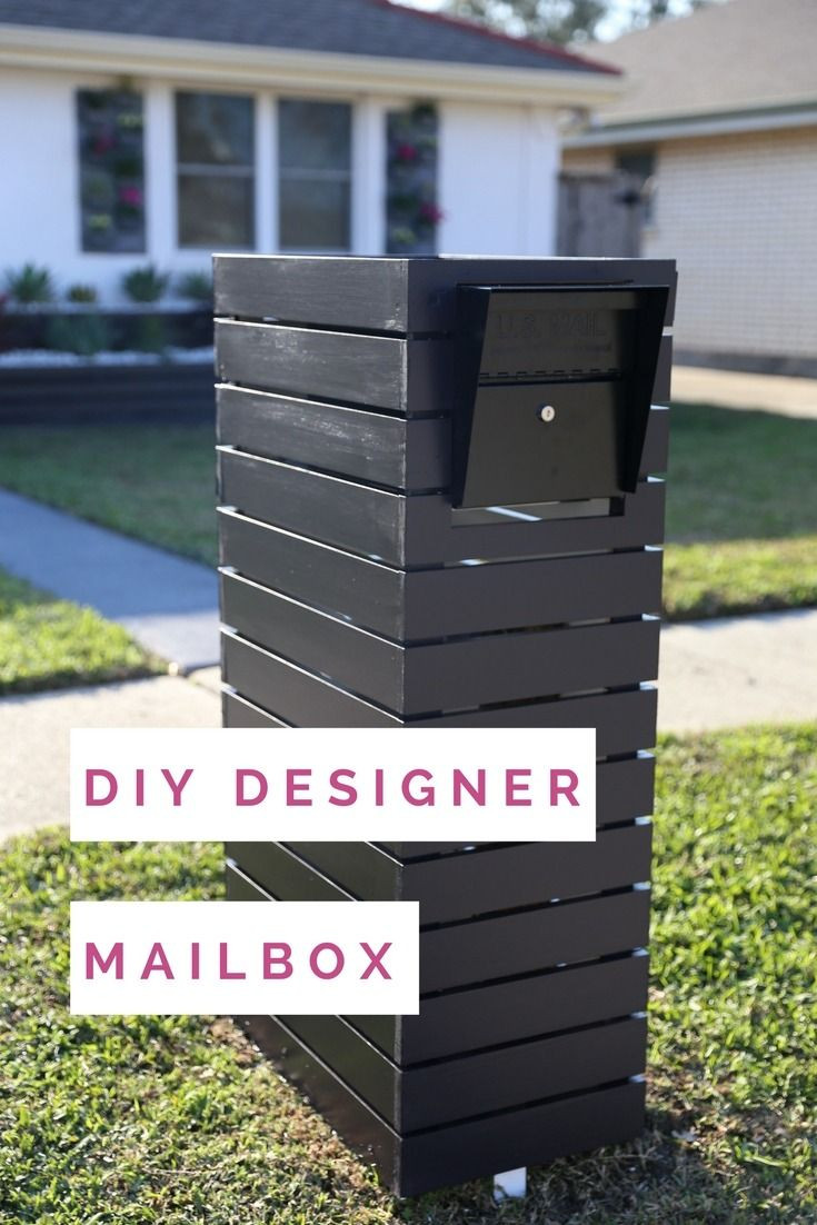 DIY Modern Mailbox
 25 bästa Diy mailbox idéerna på Pinterest