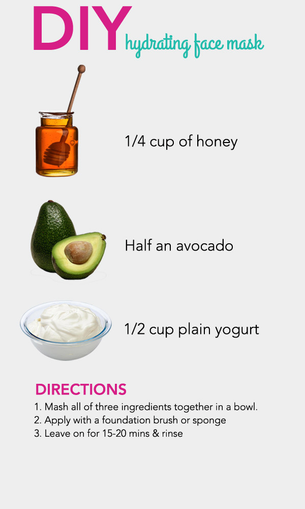 DIY Moisturizing Face Mask
 DIY Hydrating Face Mask s and for