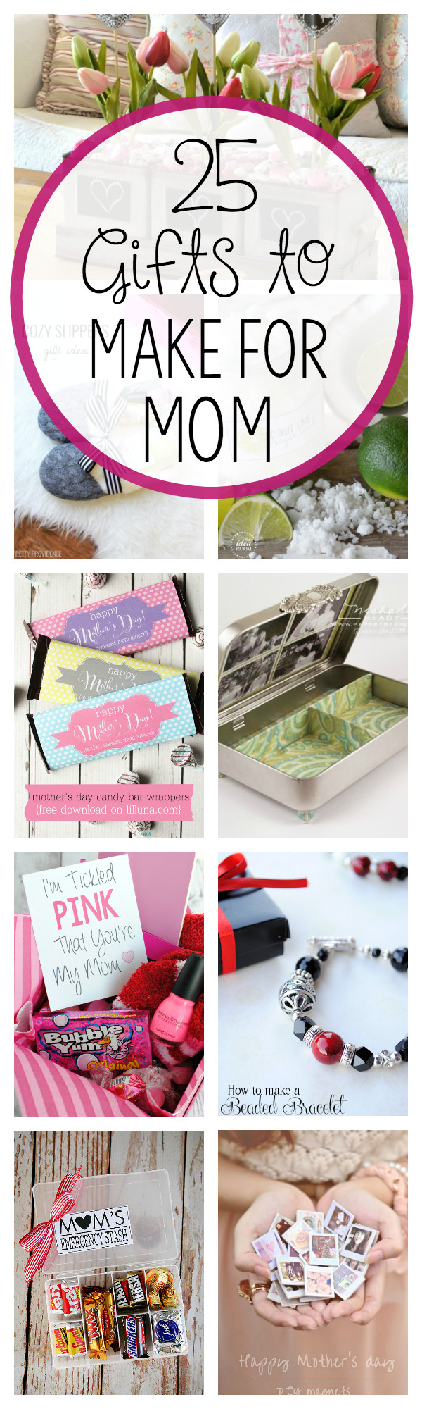 DIY Mom Birthday Gift
 DIY Mother s Day Gift Ideas Crazy Little Projects
