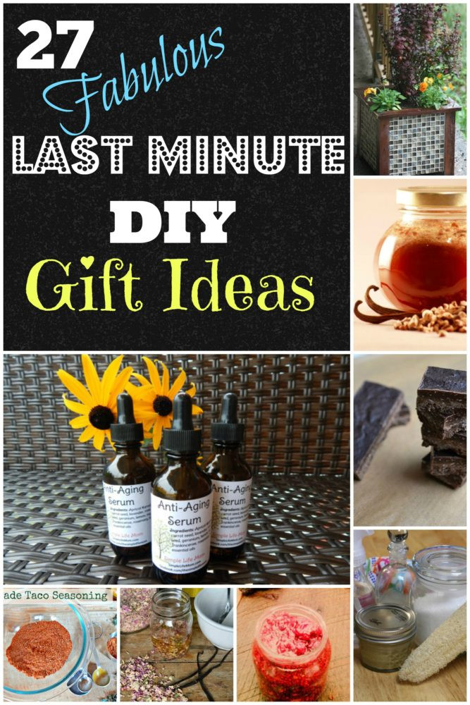 DIY Mom Gifts Ideas
 27 Last Minute DIY Gift Ideas