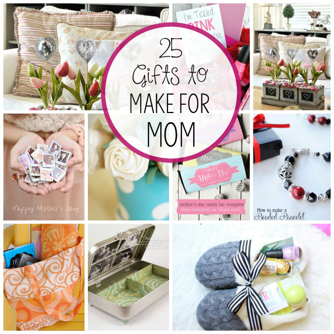 DIY Mom Gifts Ideas
 DIY Mother s Day Gift Ideas Crazy Little Projects