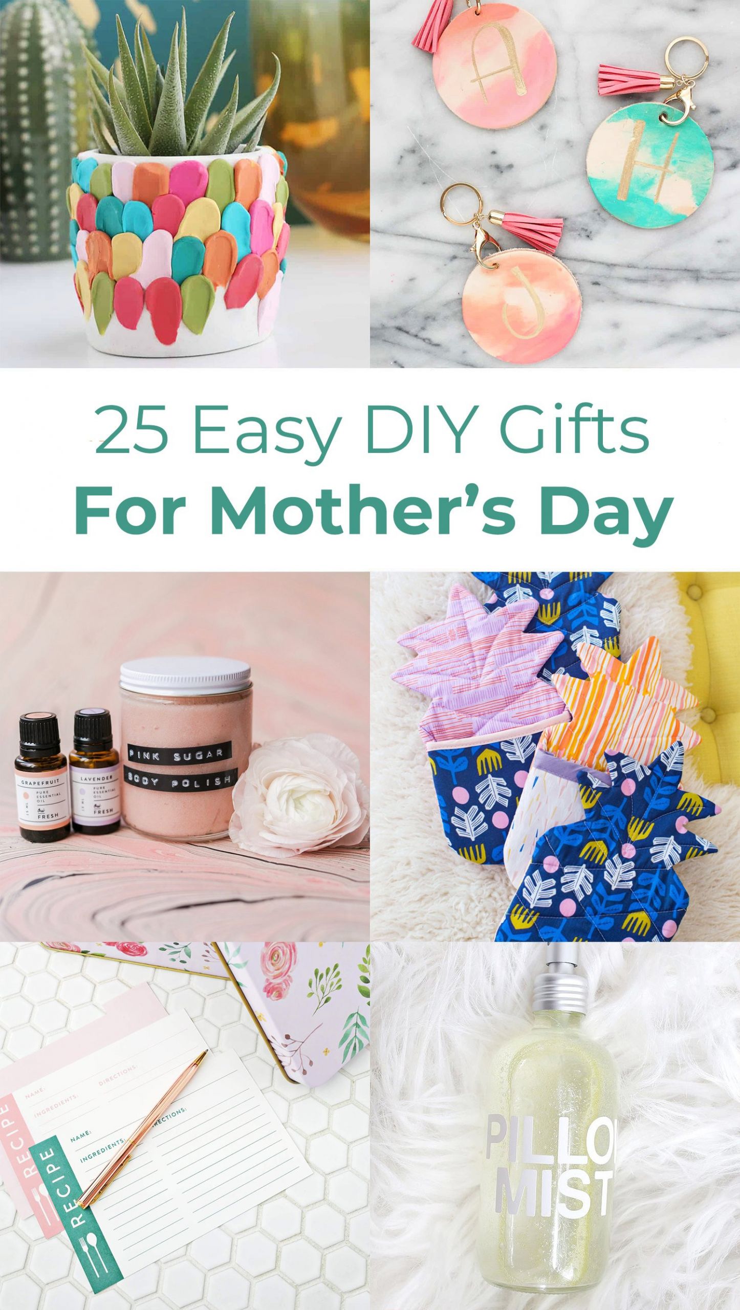 DIY Mom Gifts Ideas
 25 Easy DIY Gift Ideas For Mother s Day A Beautiful Mess
