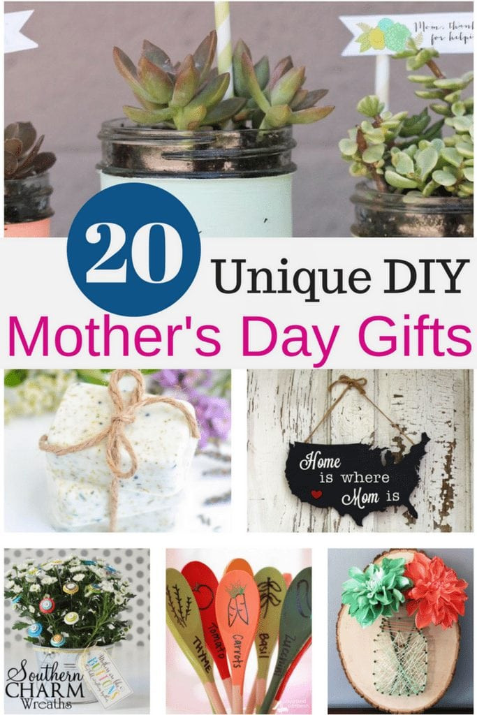 DIY Mom Gifts Ideas
 20 Unique DIY Mother s Day Gift Ideas She ll Treasure