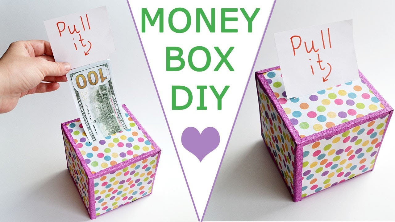 DIY Money Boxes
 WOW MONEY BOX