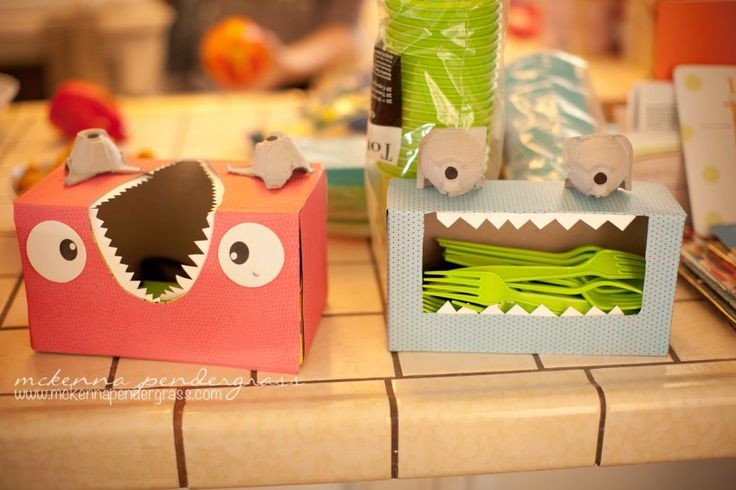 DIY Monster Party Decorations
 DIY Monster Themed First Birthday Party