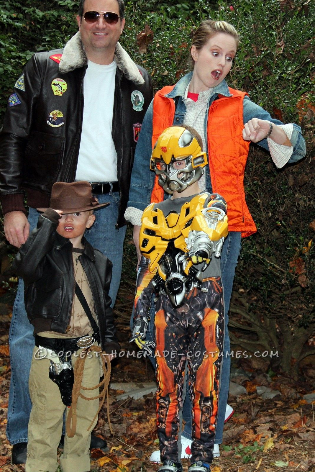 DIY Movie Character Costumes
 Coolest Homemade Family Costume 1980 s Movie Characters
