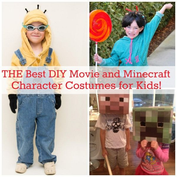 DIY Movie Character Costumes
 DIY movie and minecraft character costumes creative