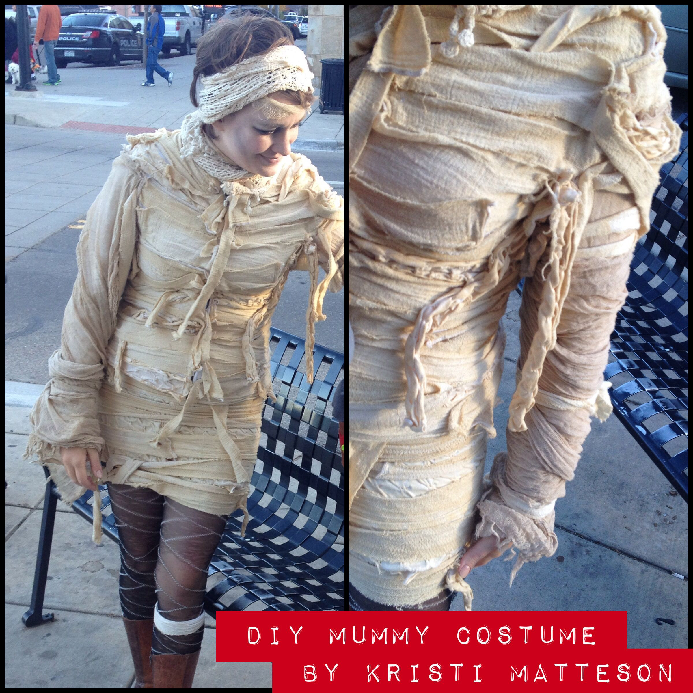 DIY Mummy Costume
 DIY Mummy costume