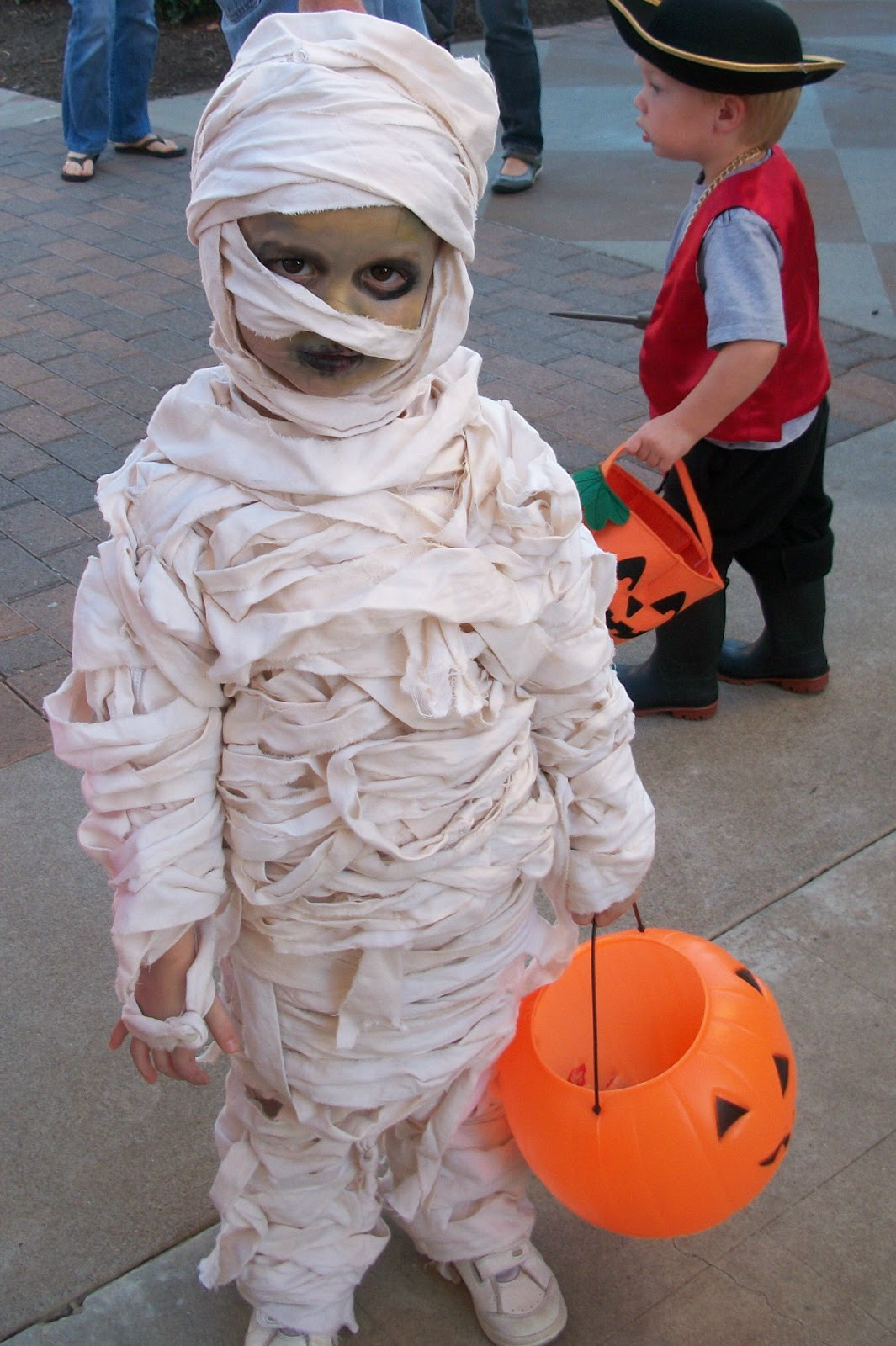 DIY Mummy Costume
 Love in Idleness October 2010