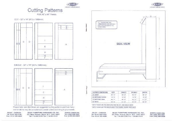 DIY Murphy Bed Plans Free
 How To Build A Murphy Bed Free Plans WoodWorking