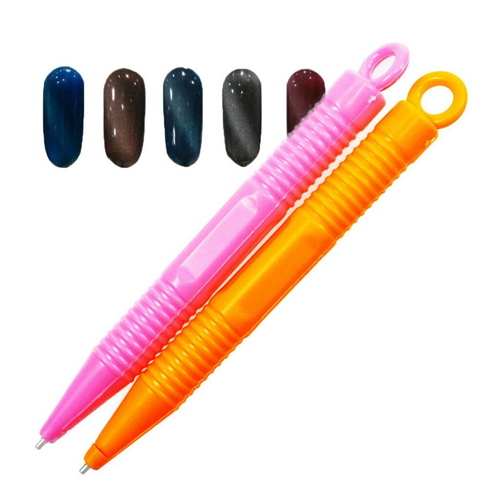 Diy Nail Art Tools
 Eye Tools Magnetic Pen Diy Decorative Manicure Nail Yellow