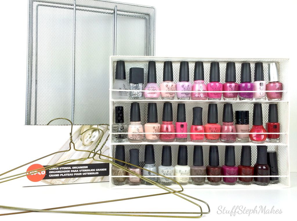 DIY Nail Rack
 Easiest DIY Nail Polish Rack EVER