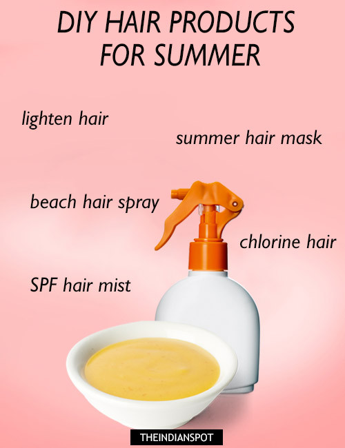 DIY Natural Hair Products
 DIY NATURAL HAIR PRODUCTS FOR SUMMER