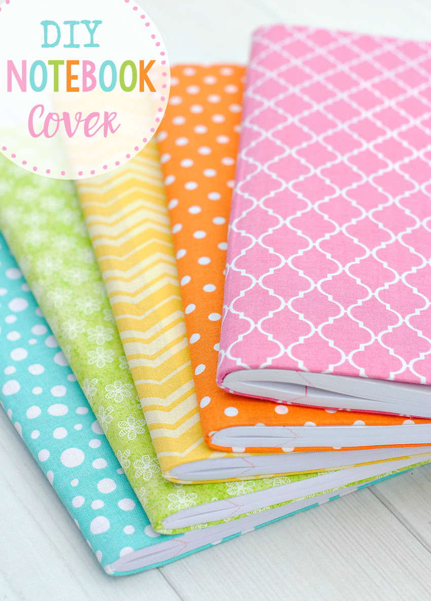 DIY Notebook Planner
 Cute & Easy DIY Notebook Cover Crazy Little Projects