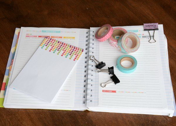 DIY Notebook Planner
 She s crafty DIY Planner