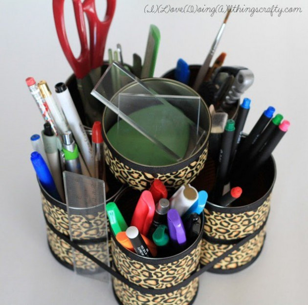 DIY Office Organizers
 14 Creative & Practical DIY Desk Organization & Storage Ideas